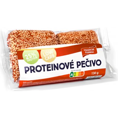 Hradecká pekárna Low carb Proteinové pečivo 2 x 65 g – Zbozi.Blesk.cz