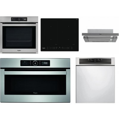 Set Whirlpool AKZ9 9480 IX + WL S7260 NE + AKR 749/1 IX + ABSOLUTE AMW 730 IX + WBC 3C34 PF X – Sleviste.cz