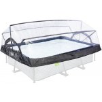 EXIT Zastřešení bazénu čtvercová 220x150 cm transparentní – Zboží Dáma