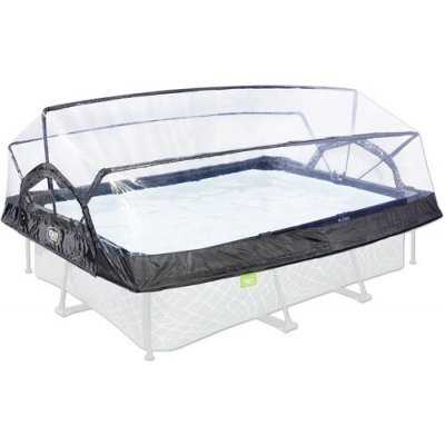 EXIT Zastřešení bazénu čtvercová 220x150 cm transparentní – Zboží Dáma