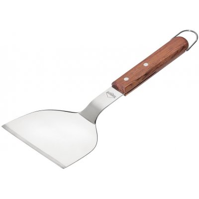 Küchenprofi BBQ TEXAS Široká obracečka na hamburgery 30 cm nerez/palisandrové dřevo – Zboží Dáma