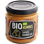 Rudolfs Hummus Pomazánka cizrnová s rajčaty a uzenou solí Bio 230 g – Zboží Dáma