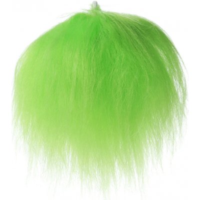 Prima-obchod Dekorační kožešinová bambule k výrobě skřítků a postaviček Ø8 cm, barva 5 zelená limetková – Sleviste.cz
