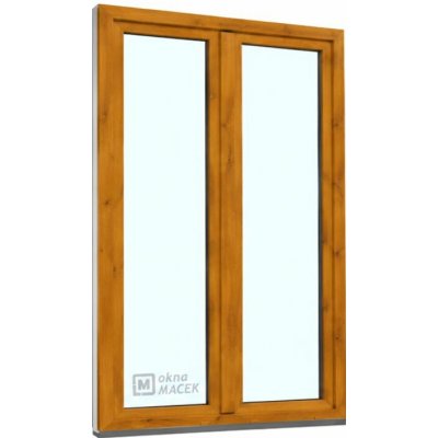 Kömmerling balkonové dveře 70 AD O+OS klapačka levé winchester/bílá 120 x 220 cm jednostranná klika + madýlko + PVC rám – Hledejceny.cz