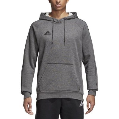 adidas CORE18 HOODY šedá CV3327 – Zboží Mobilmania