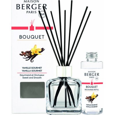 Maison Berger Paris Aroma difuzér Cube + náplň Vanilla Gourmet 100 ml – Sleviste.cz