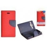 Pouzdro Goospery Mercury Flipové Sony Xperia M4 Aqua červeno-modré