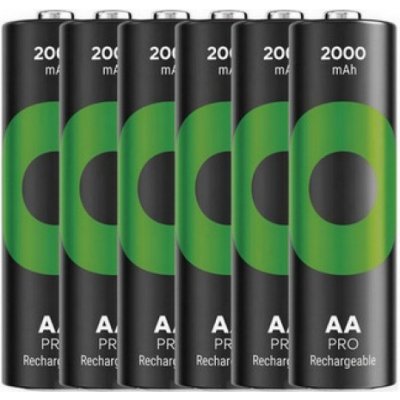 GP ReCyko Pro Professional 2000 mAh 6ks B2220 – Zboží Živě