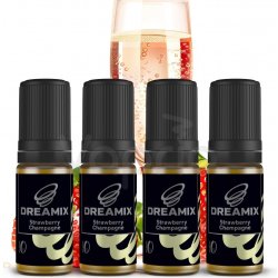 Dreamix Jahoda se šampaňským 4x10 ml 0 mg