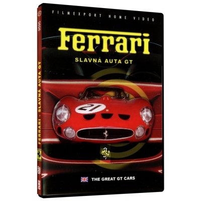 Ferrari - slavná auta gt DVD – Zboží Mobilmania