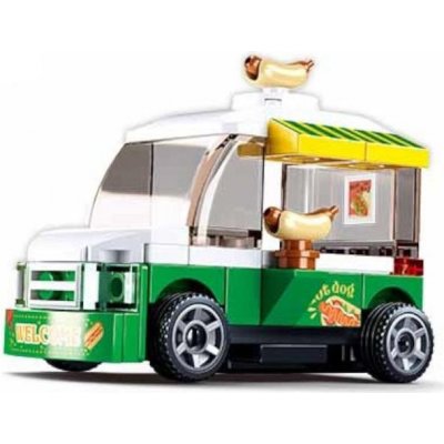Sluban B0933A Natahovací Hotdog vůz – Zboží Dáma