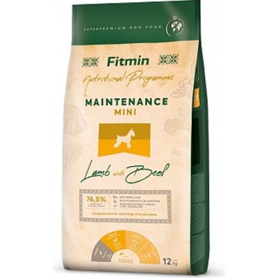 Fitmin Maintenance Mini Lamb & Beef 12 kg – Hledejceny.cz