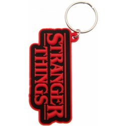 Přívěsek na klíče gumová Stranger Things logo