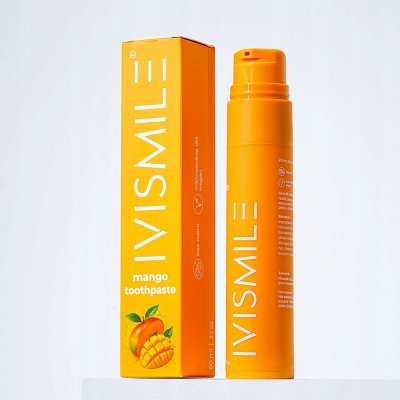 Ivismile Mango Ovocná Zubní Pasta Mangová zubní pasta 100 ml – Hledejceny.cz