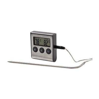 Xavax 111381 digitální teploměr na potraviny a nápoje, s časovačem, senzor na kabelu – Zboží Mobilmania