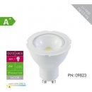 Žárovka Whitenergy Led žárovka COB MR16 GU10 8W 560lm teplá bílá