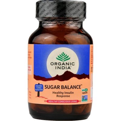 Organic India Organic Indie Sugar Balance 60 kapsle