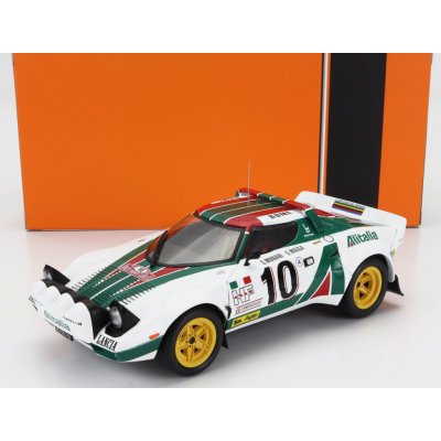 Ixo-models Lancia Stratos Hf Team Alitalia night Version N 10 Winner Rally Montecarlo 1976 Sandro Munari Silvio Maiga Bílá Zelená Červená 1:18 – Hledejceny.cz