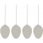 Velikonoční dekorace Deco Egg Sand set 4 ks COOEE Design – Hledejceny.cz