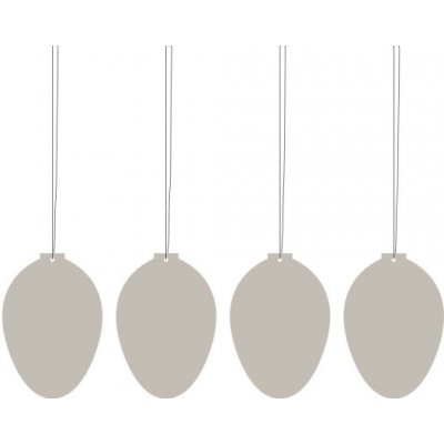 Velikonoční dekorace Deco Egg Sand set 4 ks COOEE Design – Hledejceny.cz