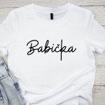 Dámské tričko Babička Černá – Hledejceny.cz