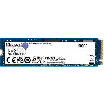 SSD Kingston 500GB NV2 M.2 228 NVME PCIE GEN (R 2100MB-S W 1700MB-S)