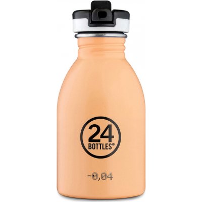 24Bottles dětská nerezová lahev Kids Bottle Peach Orange 250 ml