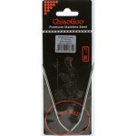 ChiaoGoo Knit Red ergonomické fixní kruhové jehlice 40 Cm 3,5mm – Zboží Dáma