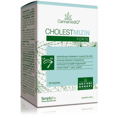 CannamediQ Cholestmizin Forte 30 tobolek – Hledejceny.cz