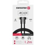 Swissten 71529900 ARCADE USB-C / Lightning, 1,2m, černý – Hledejceny.cz