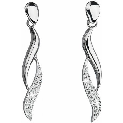 Pavona Luxusní náušnice s krystaly Swarovski 31162.1 krystal – Hledejceny.cz