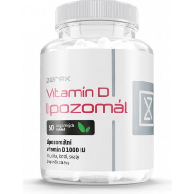 Zerex Vitamín D 1000IU v liposomální formě 60 tablet