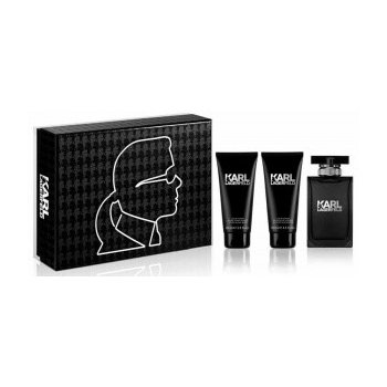 Karl Lagerfeld Pour Homme EDT 100 ml + balzám po holení 100 ml + sprchový gel 100 ml dárková sada