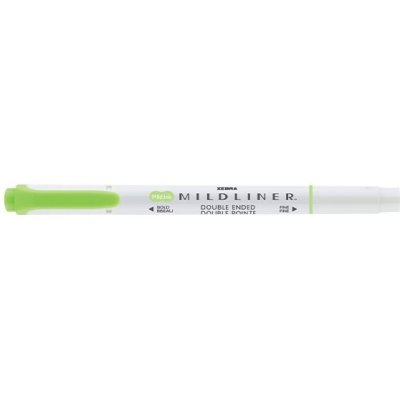 Zebra Mildliner Cool & Refined zelený 78140 – Hledejceny.cz