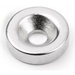 Magsy Neodymový magnet válec s dírou pro šroub se zápustnou hlavou pr.15 x 4,5 x 4 N 80 °C, VMM4-N35 Počet kusů: 25 ks – Sleviste.cz