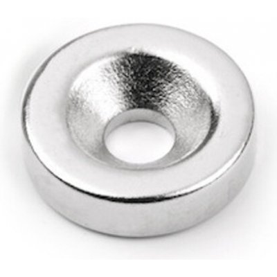 Magsy Neodymový magnet válec s dírou pro šroub se zápustnou hlavou pr.15 x 4,5 x 4 N 80 °C, VMM4-N35 Počet kusů: 25 ks – Sleviste.cz
