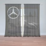 Sablio Záclony Logo 6 Auto: 2ks 150x250cm – Hledejceny.cz