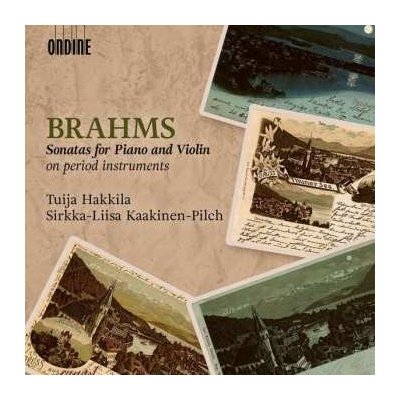 Johannes Brahms - Sonaten Für Violine & Klavier Nr.1-3 CD – Hledejceny.cz