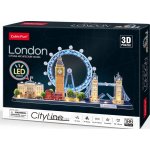 CubicFun 3D puzzle svítící Londýn 186 ks – Zboží Dáma