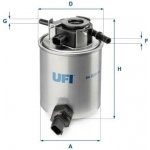 Palivový filtr UFI 24.020.01 – Hledejceny.cz