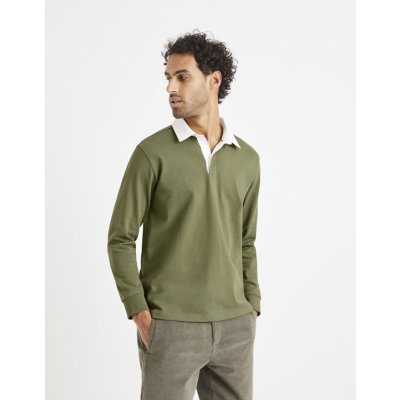 Celio Polo tričko Vemix Khaki