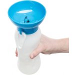 Trixie cestovní lahev plastová s integrovanou miskou 0,55 l – Zboží Mobilmania