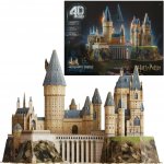 4D BUILD 3D Puzzle Harry Potter: Bradavický hrad 209 ks – Sleviste.cz