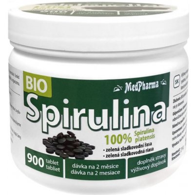 MedPharma Spirulina 900 tablet BIO – Zboží Mobilmania