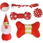 Flamingo Vánoční ponožka s hračkami pro psy set – Zboží Mobilmania