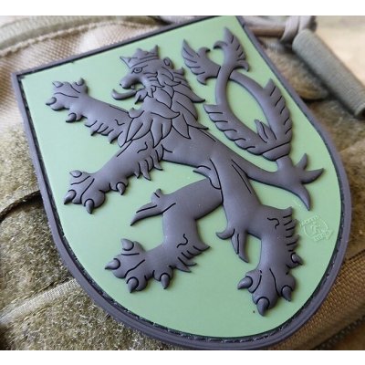 3D Nášivka Český lev - zelená, A.C.M. – Hledejceny.cz