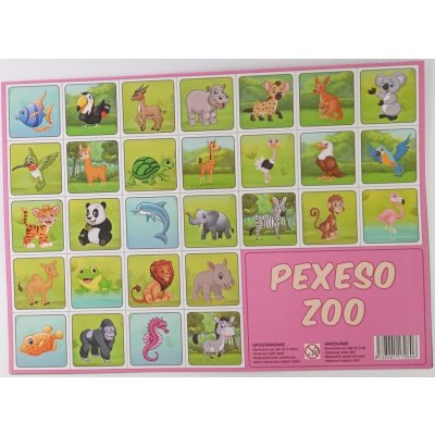 Deny Pexeso ZOO kreslené – Zbozi.Blesk.cz