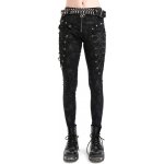 Devil Fashion Black Gothic Punk Skull – Hledejceny.cz