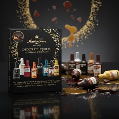Anthon Berg - Čokoládové lahvičky 125 g – Hledejceny.cz