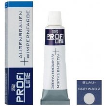 Profi Line profesionální barvy na řasy a obočí modroBlack 15 ml